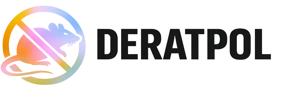 Kolorowe logo firmy DERATPOL.